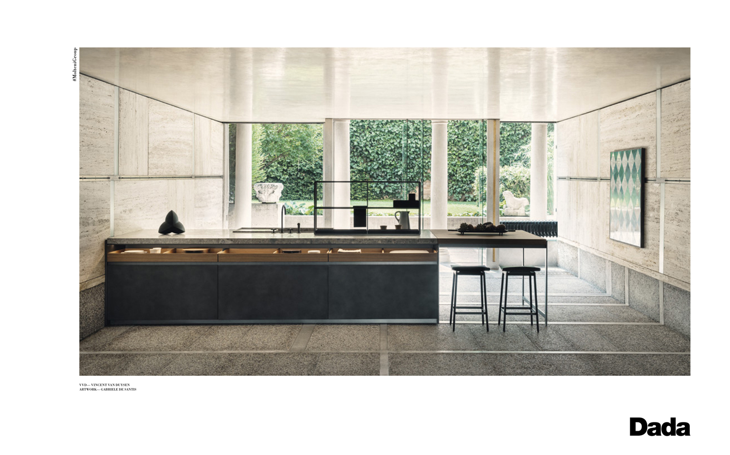 VVD Kitchen by Vincent Van Duysen for Dada Kitchen 